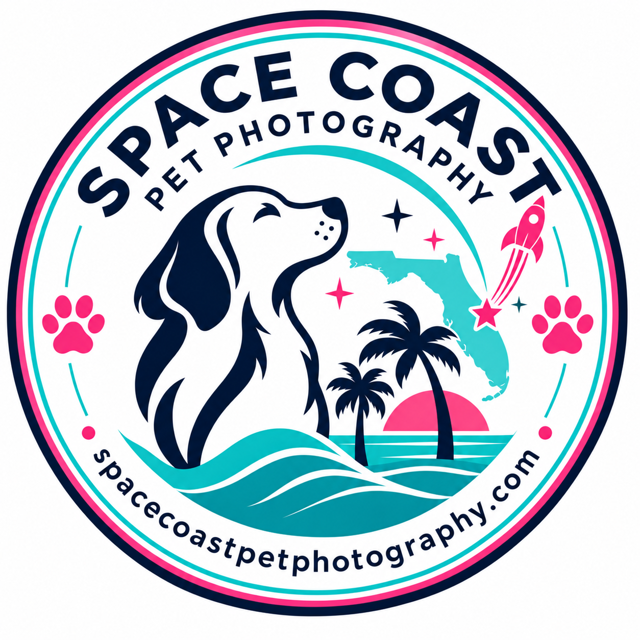 Space Coast Pet Photography logo